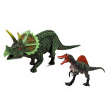 Sada figúrok dinosaurov - Spinosaurus, Triceratops